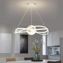 Minimalist Nordic LED chandelier for large art halls