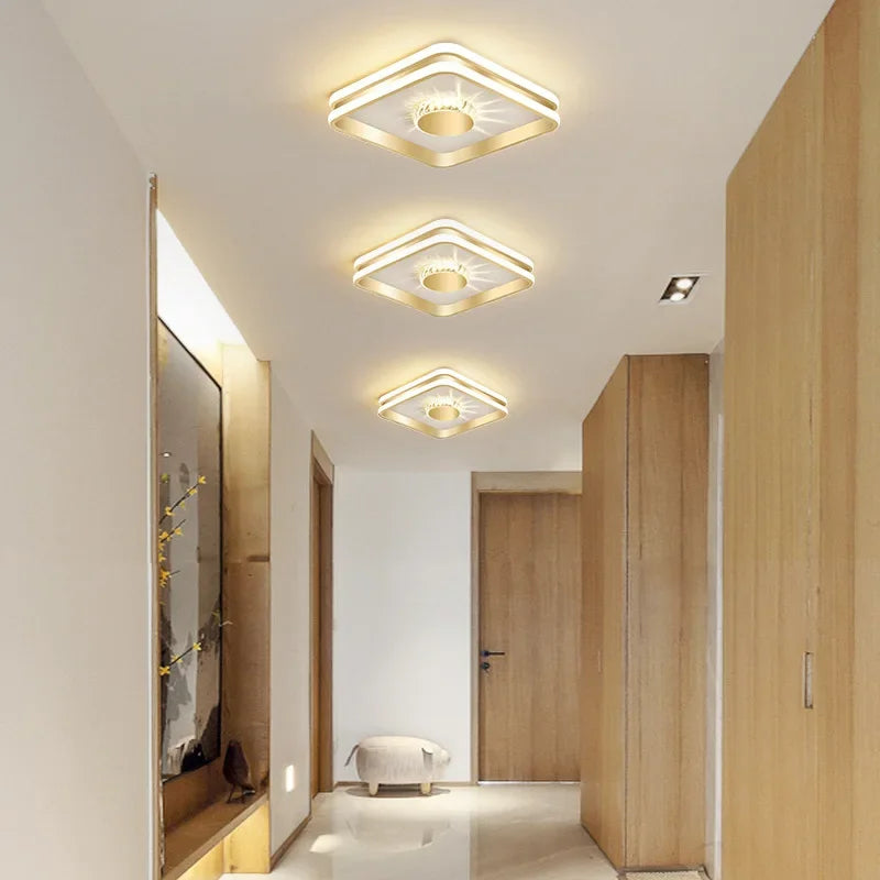 Luxury LED ceiling light for modern and bright interiors