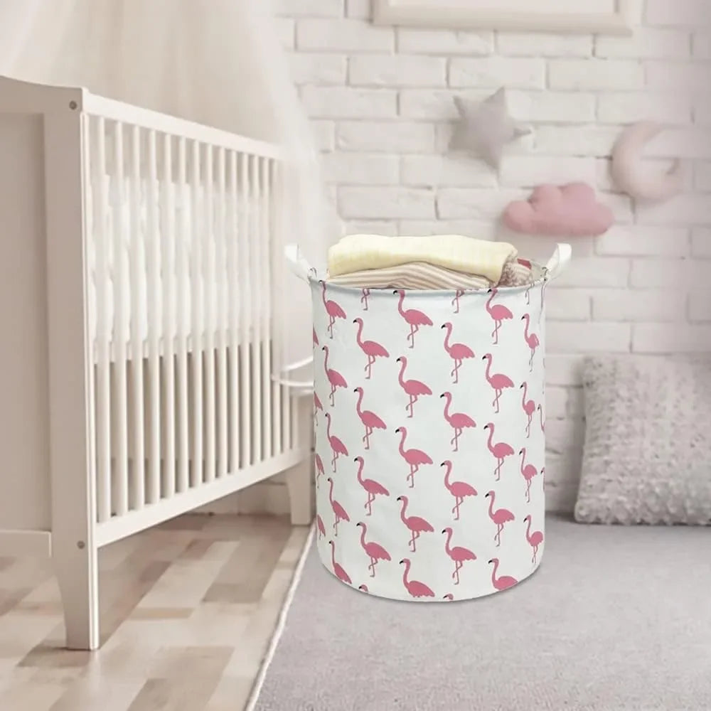 portable laundry basket for toys and clothes waterproof - vue 6 sur 8