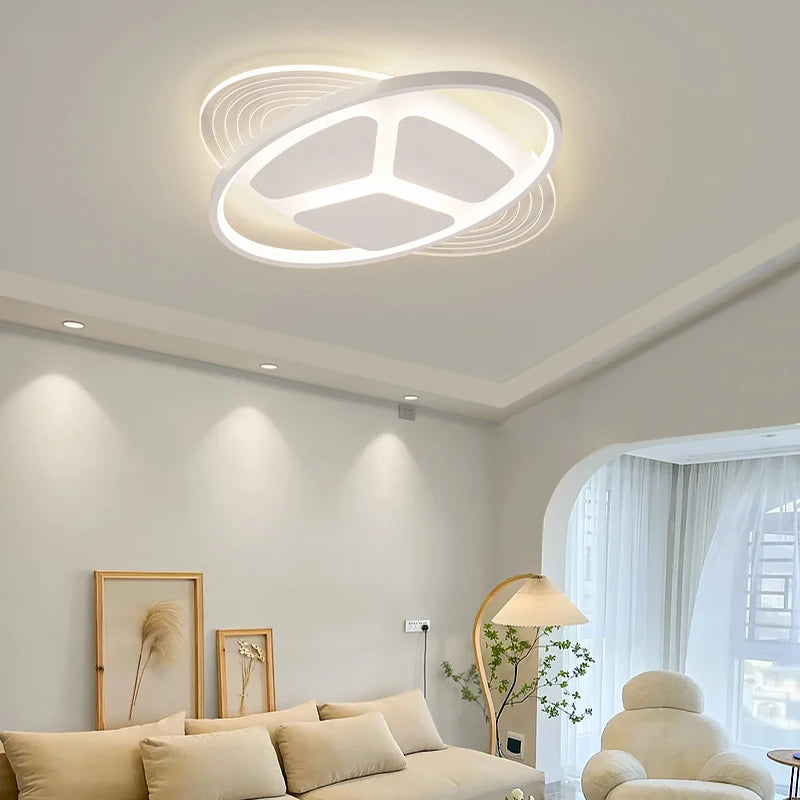 Modern minimalist LED ceiling light for an elegant atmosphere