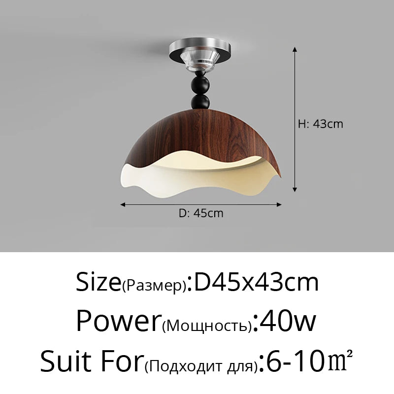 Premium creative eggshell ceiling light for bedroom - vue 12 sur 14