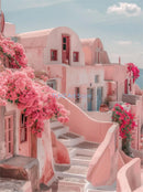 Modern Greek landscape travel posters