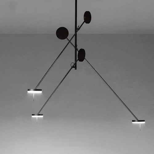 Nordic LED designer chandelier for restaurant coffee tables