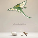 Dinosaur ceiling light for children's room with playful modern design
