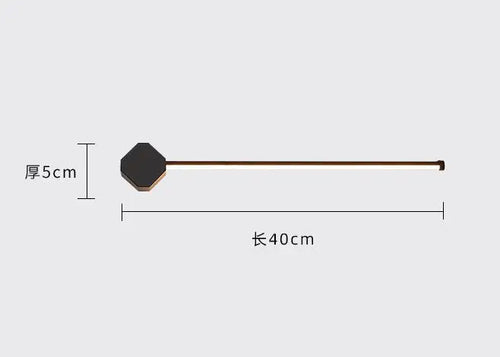 modern aluminum led vanity light for mirror and makeup - vue 10 sur 9
