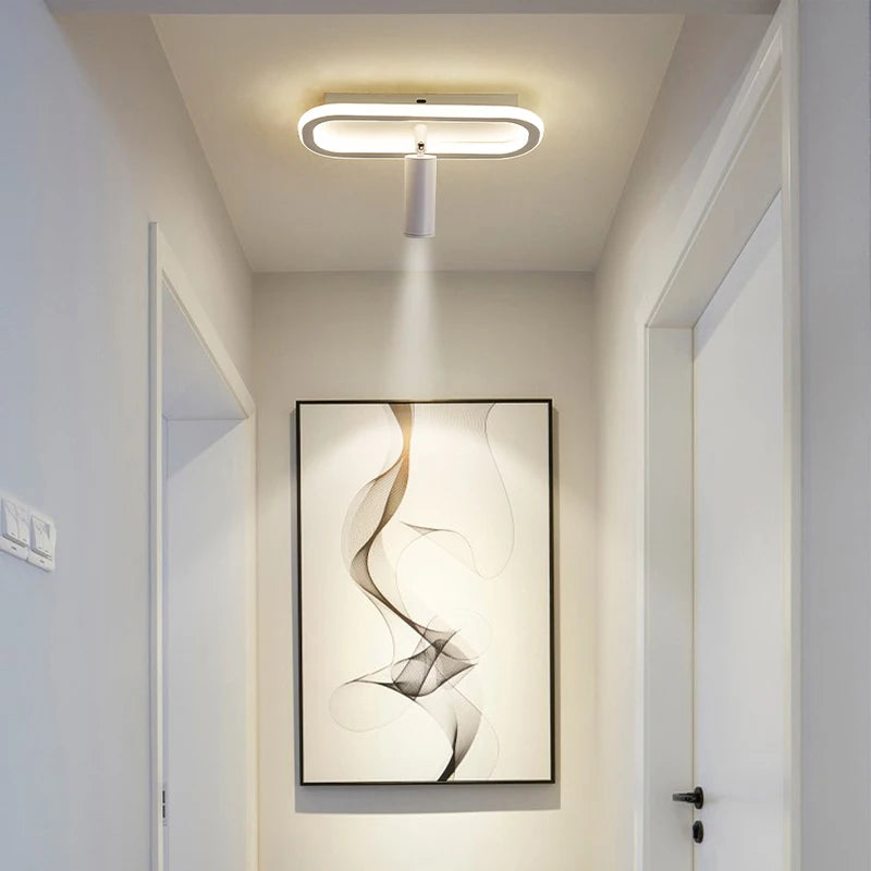 Modern minimalist indoor LED spotlight for chandelier - vue 5 sur 18