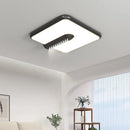 Modern LED ceiling light with remote control for decoration