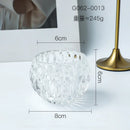 spherical glass pumpkin lamp for craft decorations