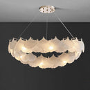 Minimalist retro glass chandelier for interior decoration