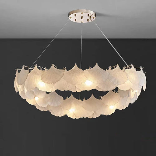 Minimalist retro glass chandelier for interior decoration - vue 2 sur 11