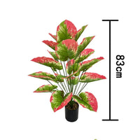 Potted artificial plant decoration for weddings, office and parties