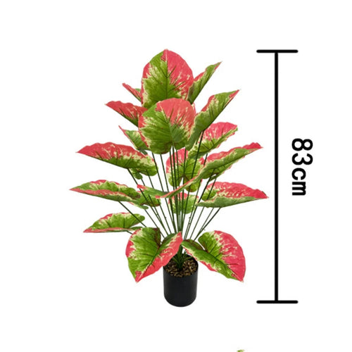 Potted artificial plant decoration for weddings, office and parties