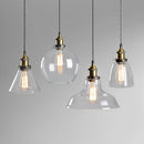 modern glass pendant light for elegant interior decoration