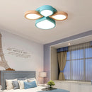 Nordic romantic wood art modern LED chandelier