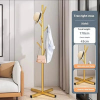 modern clothes rack with an elegant industrial style