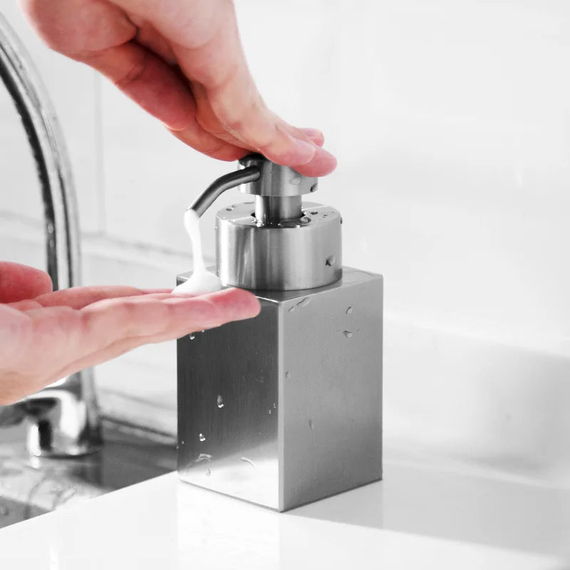 304 stainless steel foaming soap dispenser