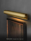 Modern copper wall light with minimalist and creative design