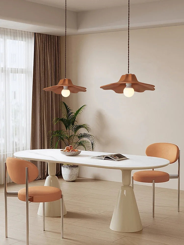 Modern wabi-sabi chandelier for a unique and elegant interior