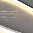 Long LED strip wall light for TV background, bedroom, living room, home interior