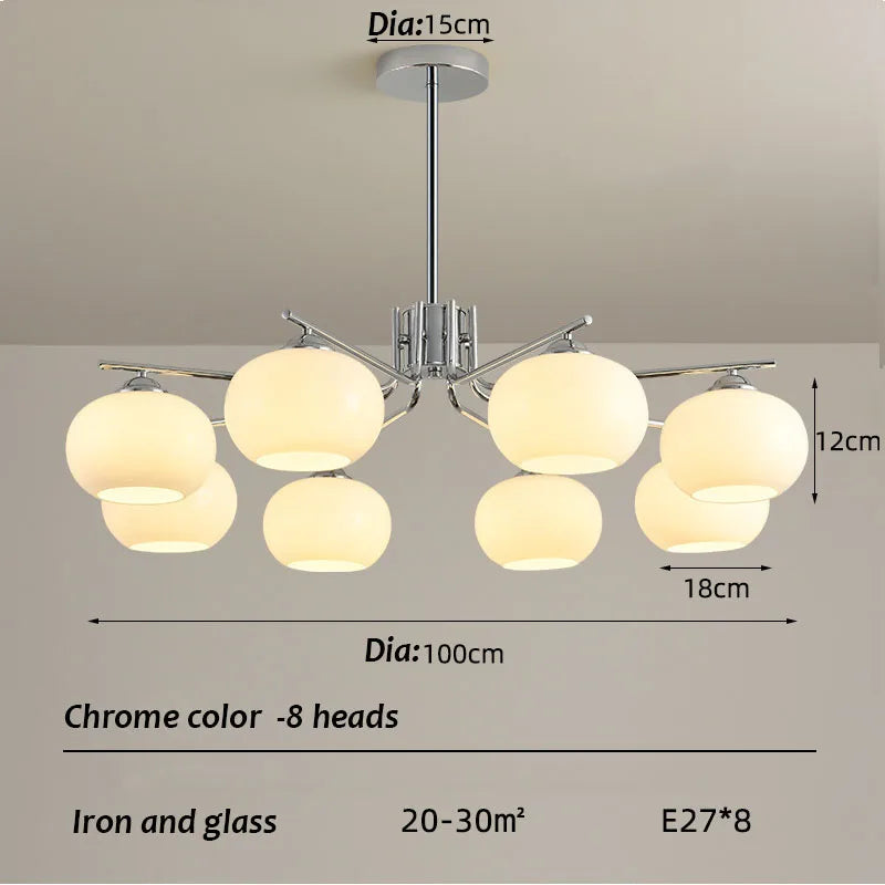 Vintage French style iron pendant light for interior decoration