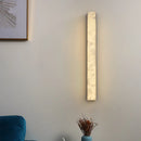 Marble and copper wall light