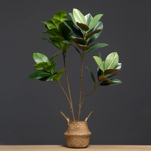 Large artificial magnolia plants for indoor garden decoration - vue 6 sur 7