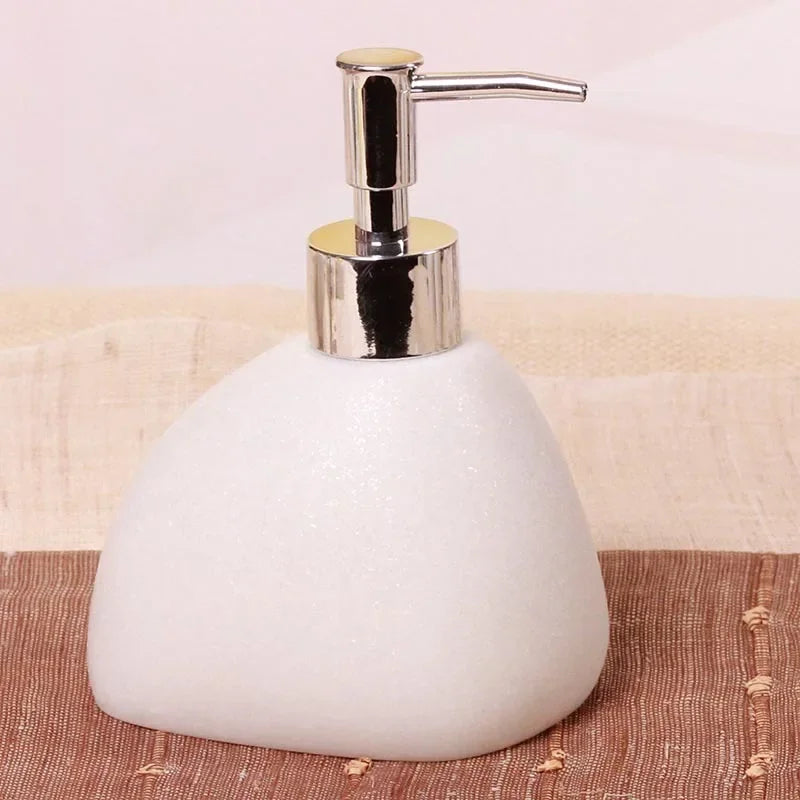 hotel bathroom liquid soap bottle