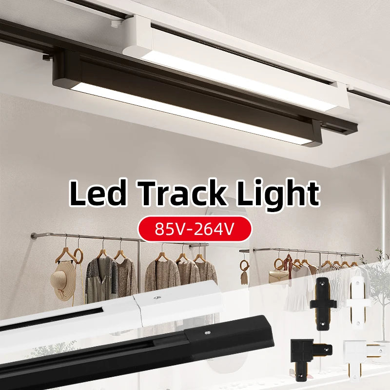 Designer rail ceiling light for indoor and modern lighting