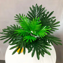 Decorative tropical artificial palm leaf bouquet for parties and events