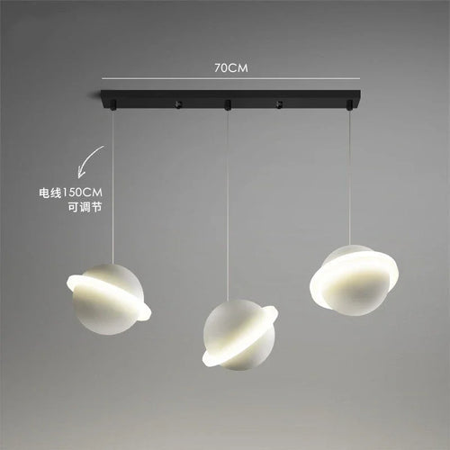Creative modern wooden pendant light for interior decoration - vue 11 sur 11