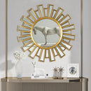 round decorative mirror for restaurant and bathroom