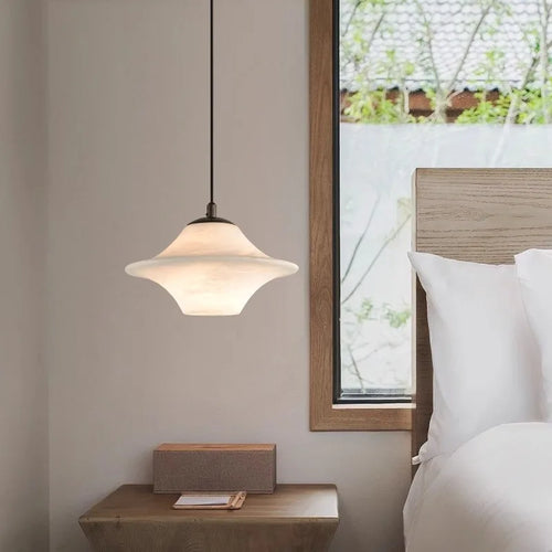 Modern creative marble pendant lamp for home decoration - vue 2 sur 14