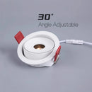 Anti-glare recessed LED ceiling light for indoor lighting