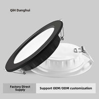 Customisable ultra-slim anti-glare led recessed light