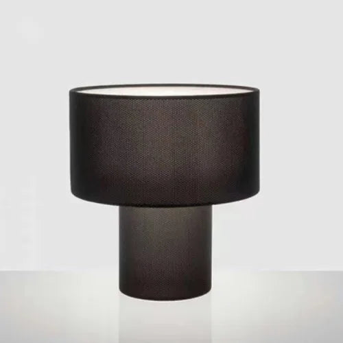 tubular fabric LED floor lamp for modern lighting - vue 10 sur 14