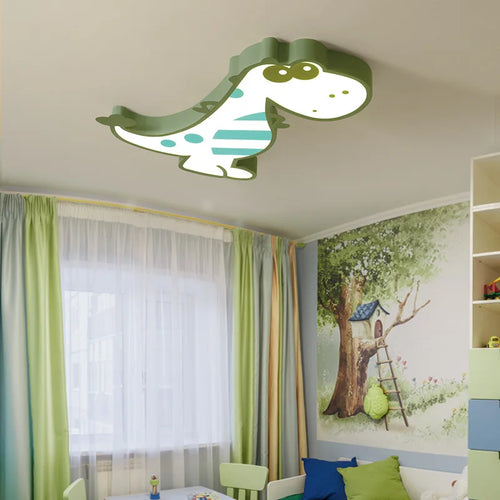 Cute dinosaur lamp for a modern and creative children's bedroom - vue 5 sur 7