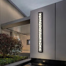 Chinese style LED wall light warm light 3000K acrylic metal