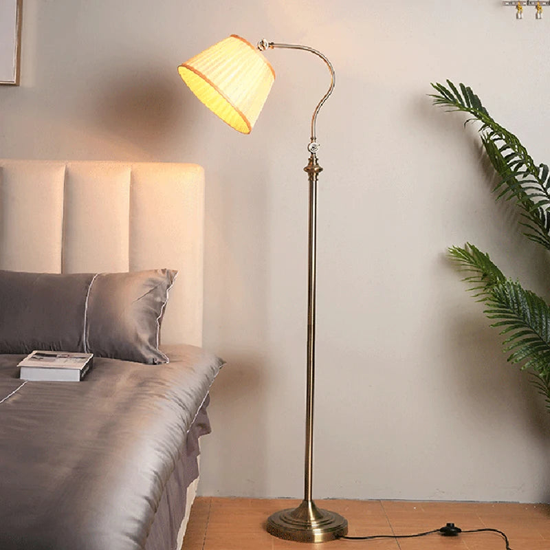 Creative retro iron floor lamp industrial style for modern interiors