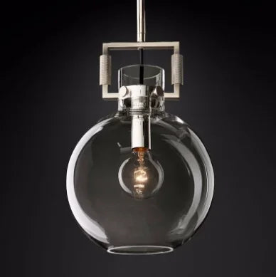 suspension en verre rétro américain style luxe décoratif - vue 17 sur 18