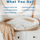 baby sleeping basket in light and soft cotton