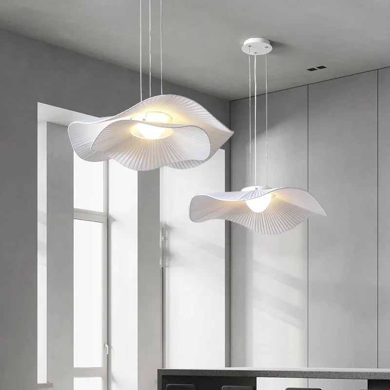 Nordic lotus designer chandelier modern LED indoor lighting