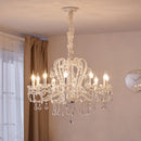 Retro crystal nordic chandelier for living room and dining room
