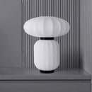 Silk table lamp wabi-sabi style for living room bedroom creative decor kitchen dining designer lighting