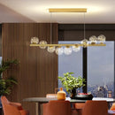 Modern glass ball chandelier pendant light