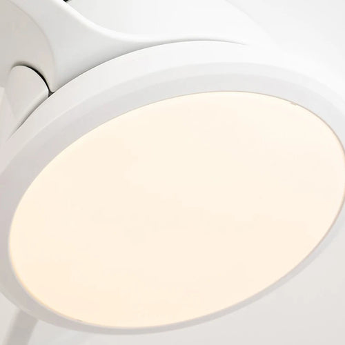 Remote control LED ceiling fan light for modern interiors - vue 7 sur 9
