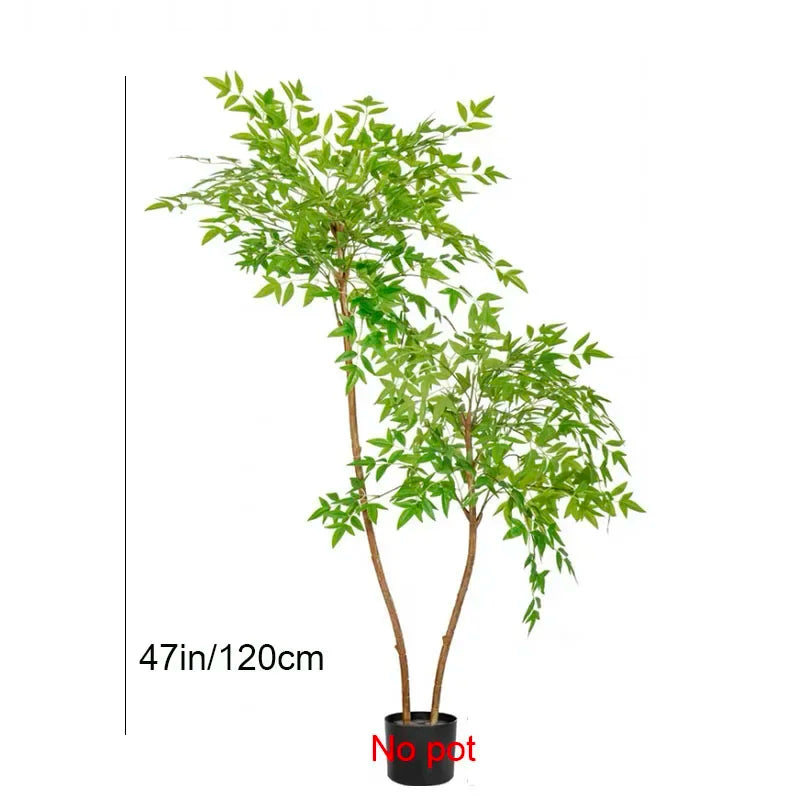 Artificial bamboo tree with realistic touch for indoor decor - vue 11 sur 14