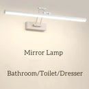 Waterproof LED mirror cabinet lamp foldable telescopic