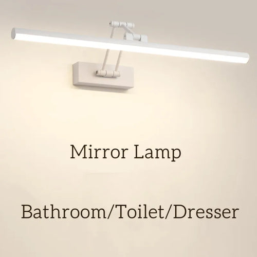 Waterproof LED mirror cabinet lamp foldable telescopic - vue 5 sur 16