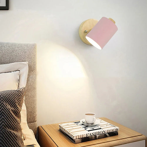 Modern Nordic macaron wall light for indoor decoration - vue 4 sur 12