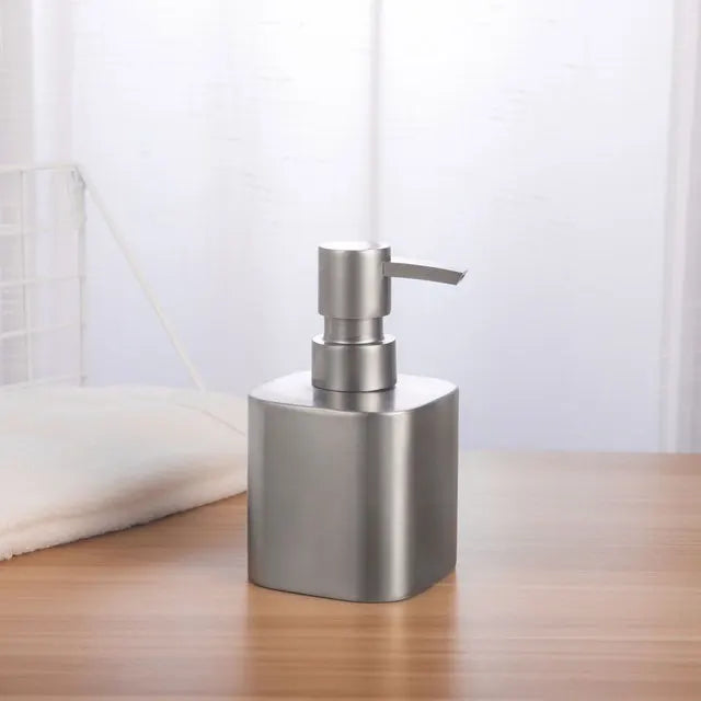 stainless steel soap dispenser for bathroom - vue 2 sur 11